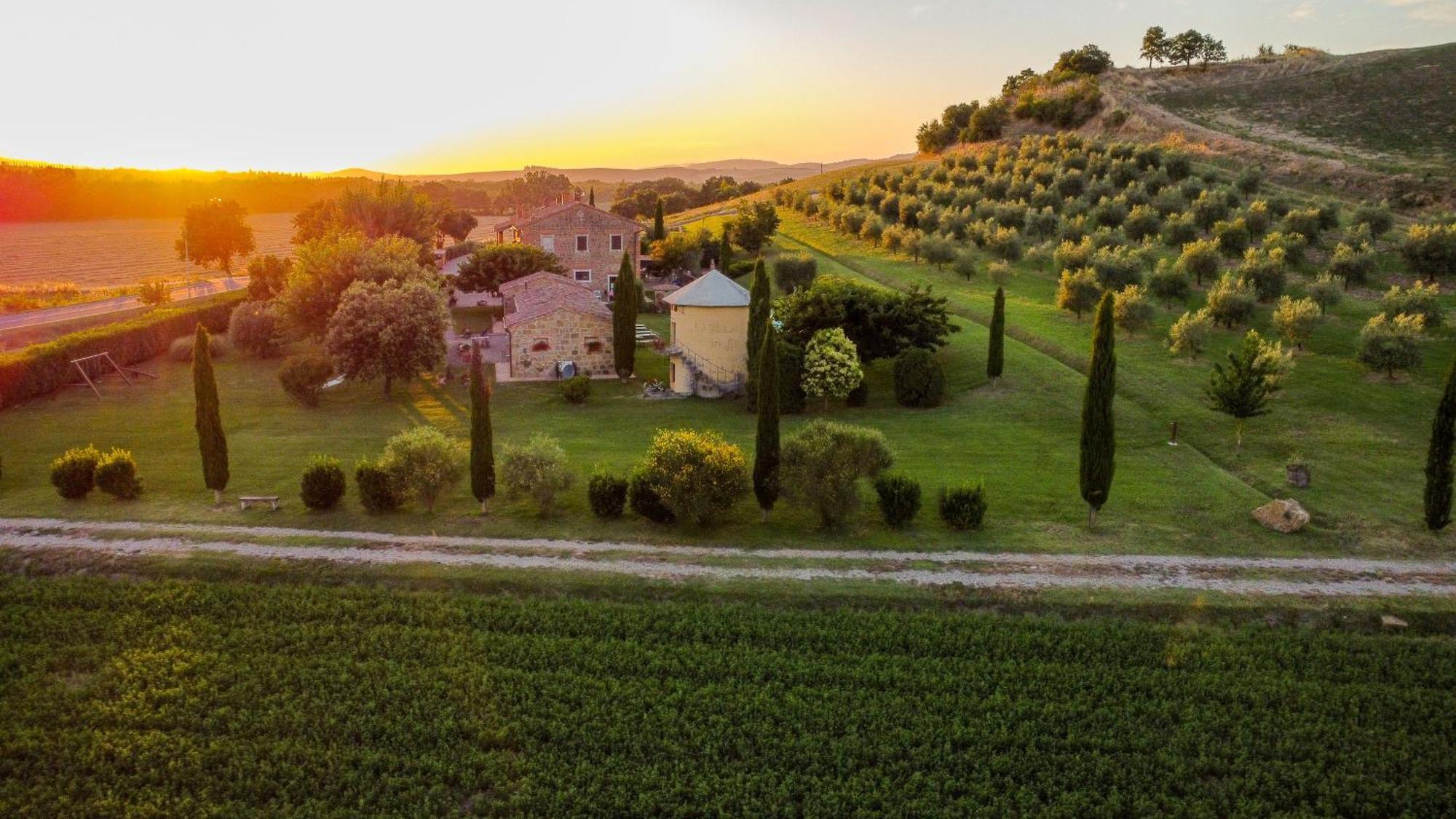 Agriturismo Palazzi Del Papa Pienza Buitenkant foto
