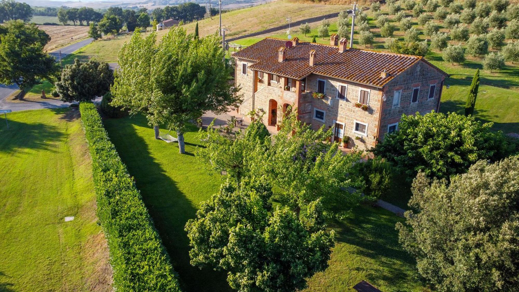 Agriturismo Palazzi Del Papa Pienza Buitenkant foto