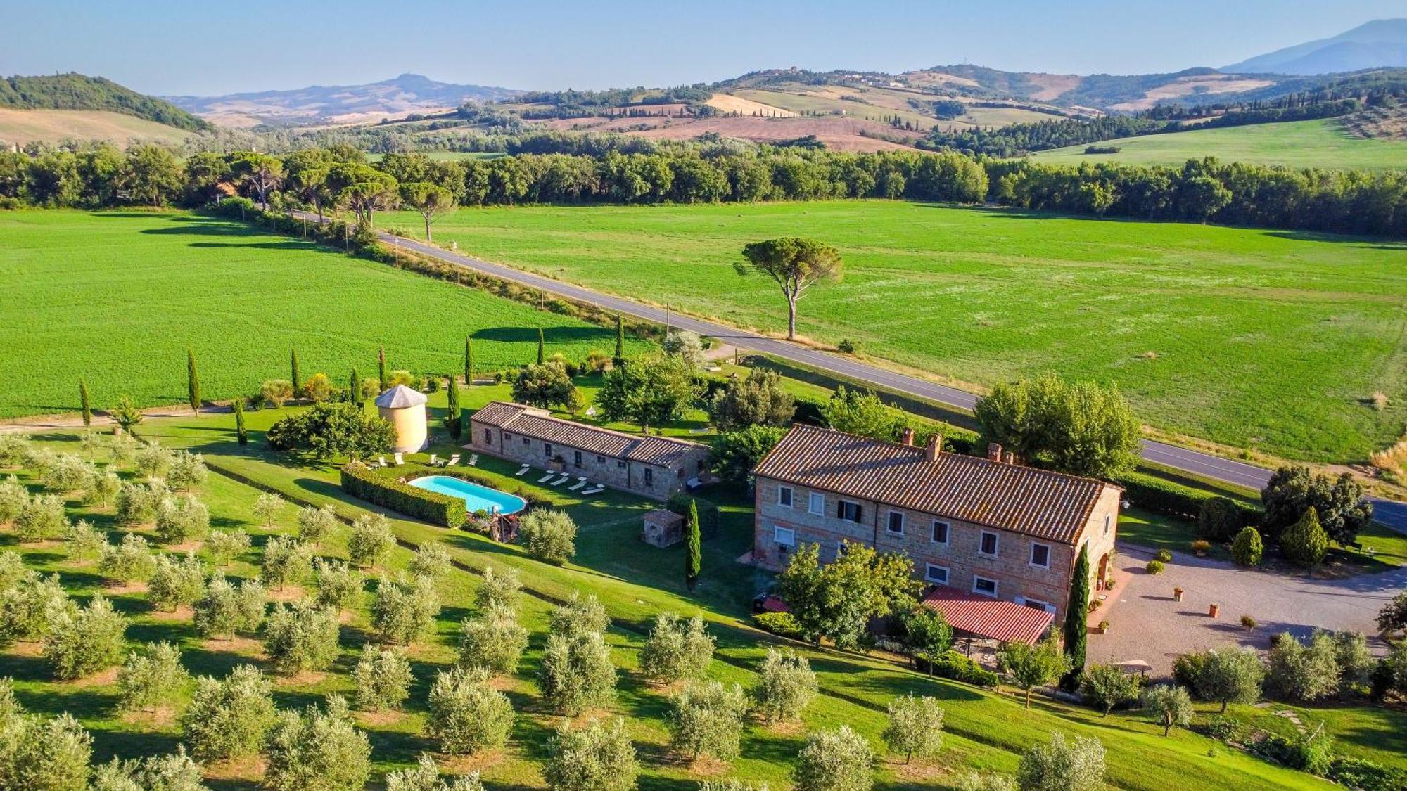 Agriturismo Palazzi Del Papa Pienza Buitenkant foto