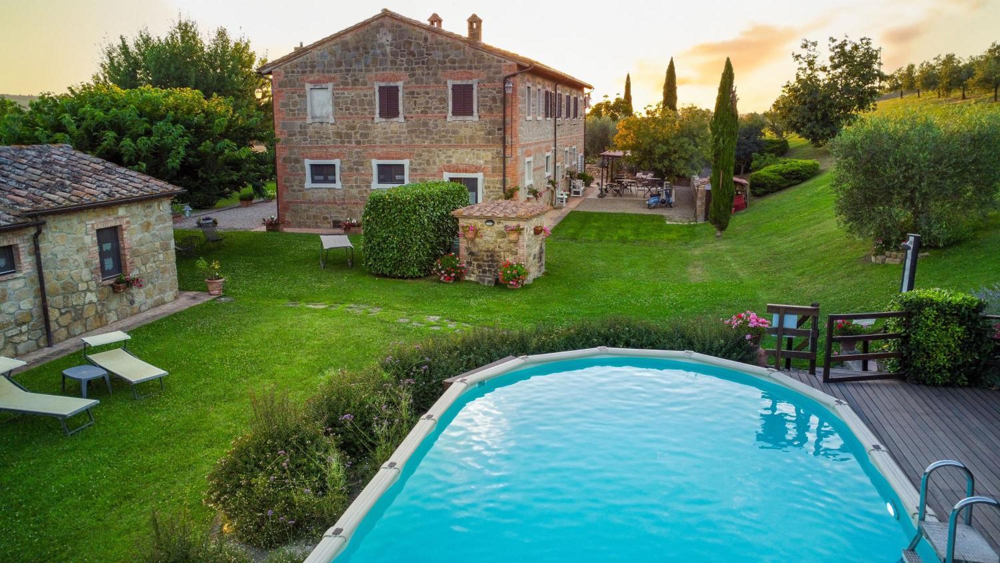 Agriturismo Palazzi Del Papa Pienza Buitenkant foto