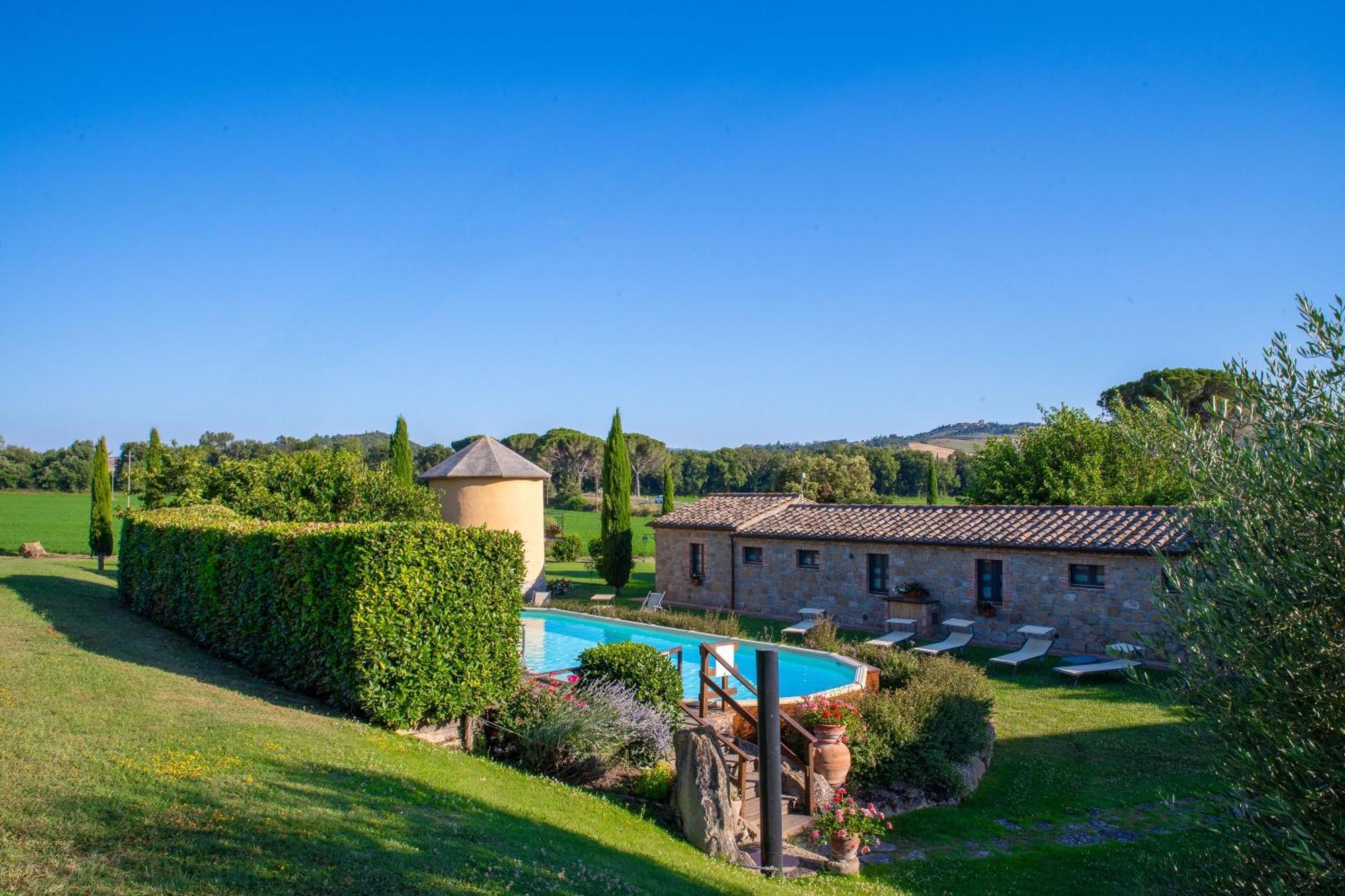Agriturismo Palazzi Del Papa Pienza Buitenkant foto