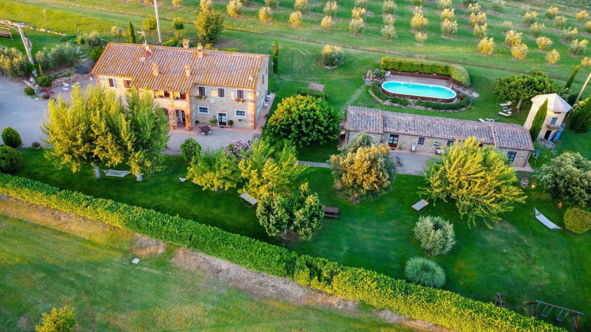 Agriturismo Palazzi Del Papa Pienza Buitenkant foto
