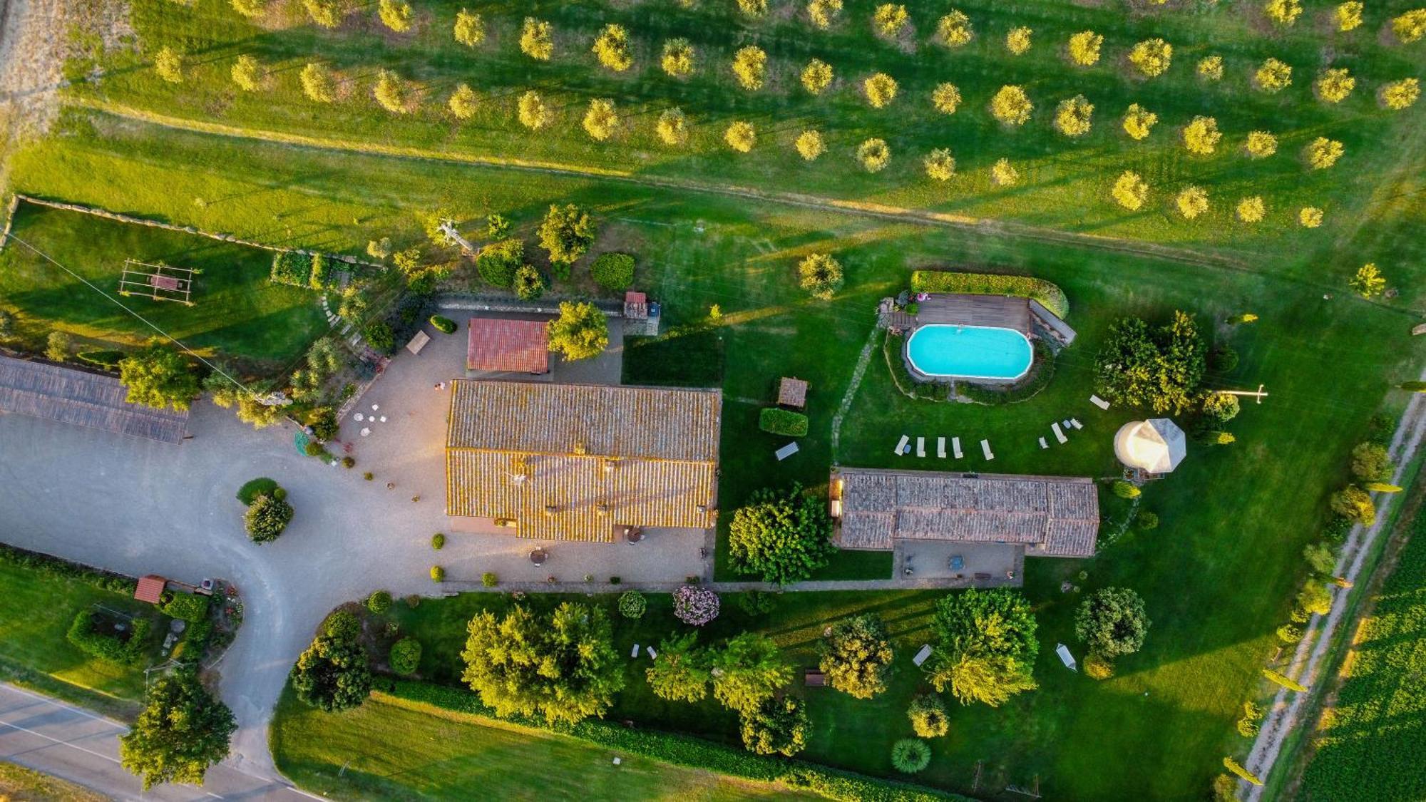 Agriturismo Palazzi Del Papa Pienza Buitenkant foto