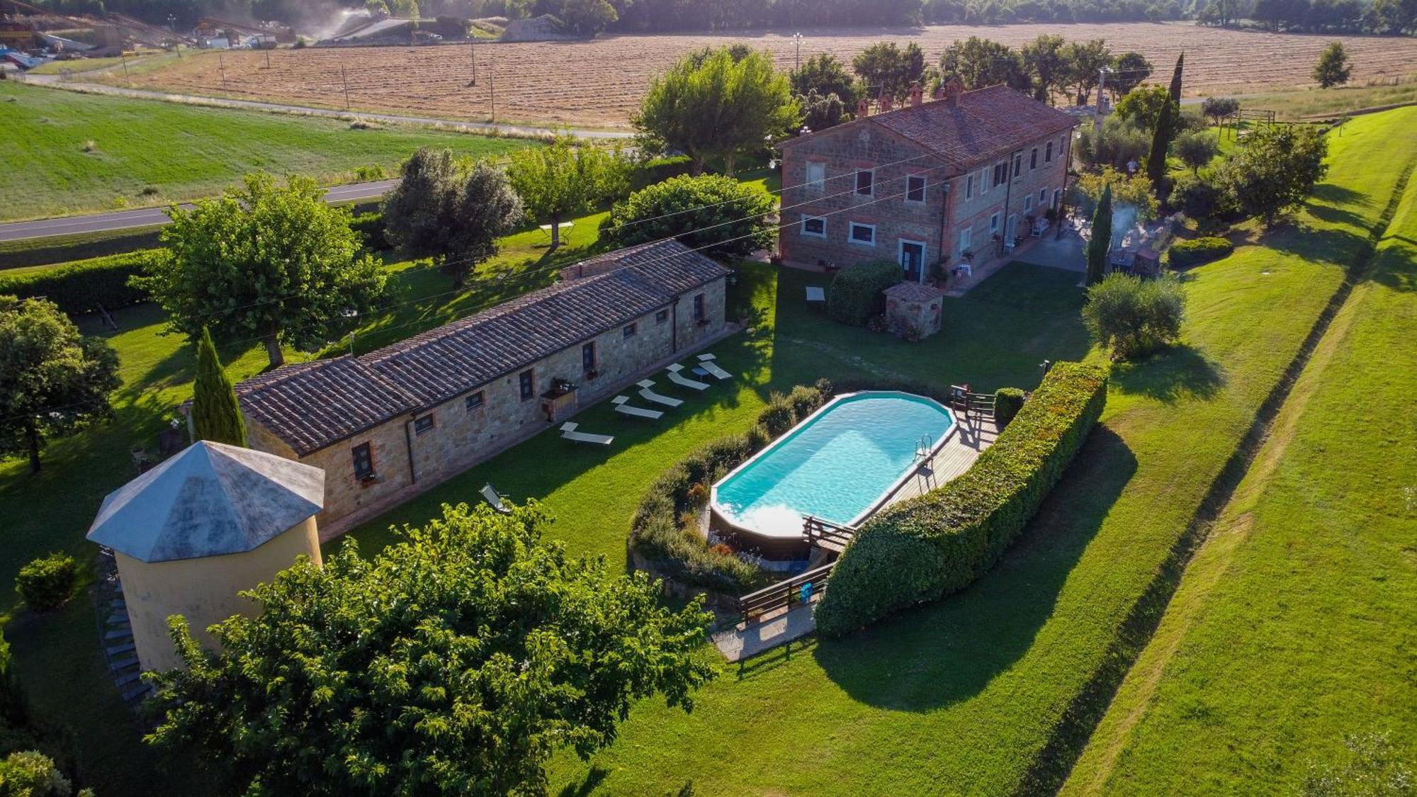 Agriturismo Palazzi Del Papa Pienza Buitenkant foto