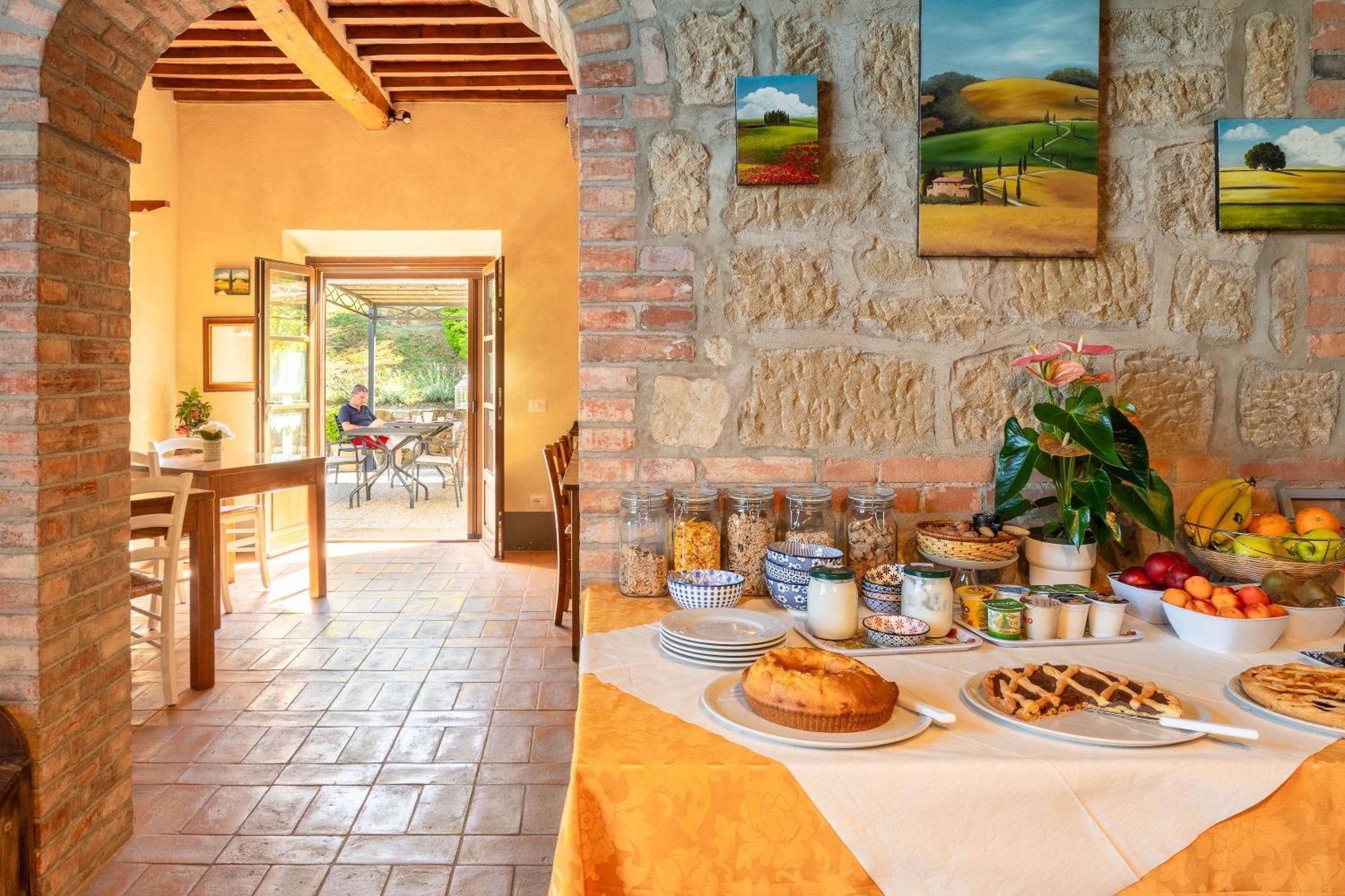 Agriturismo Palazzi Del Papa Pienza Buitenkant foto