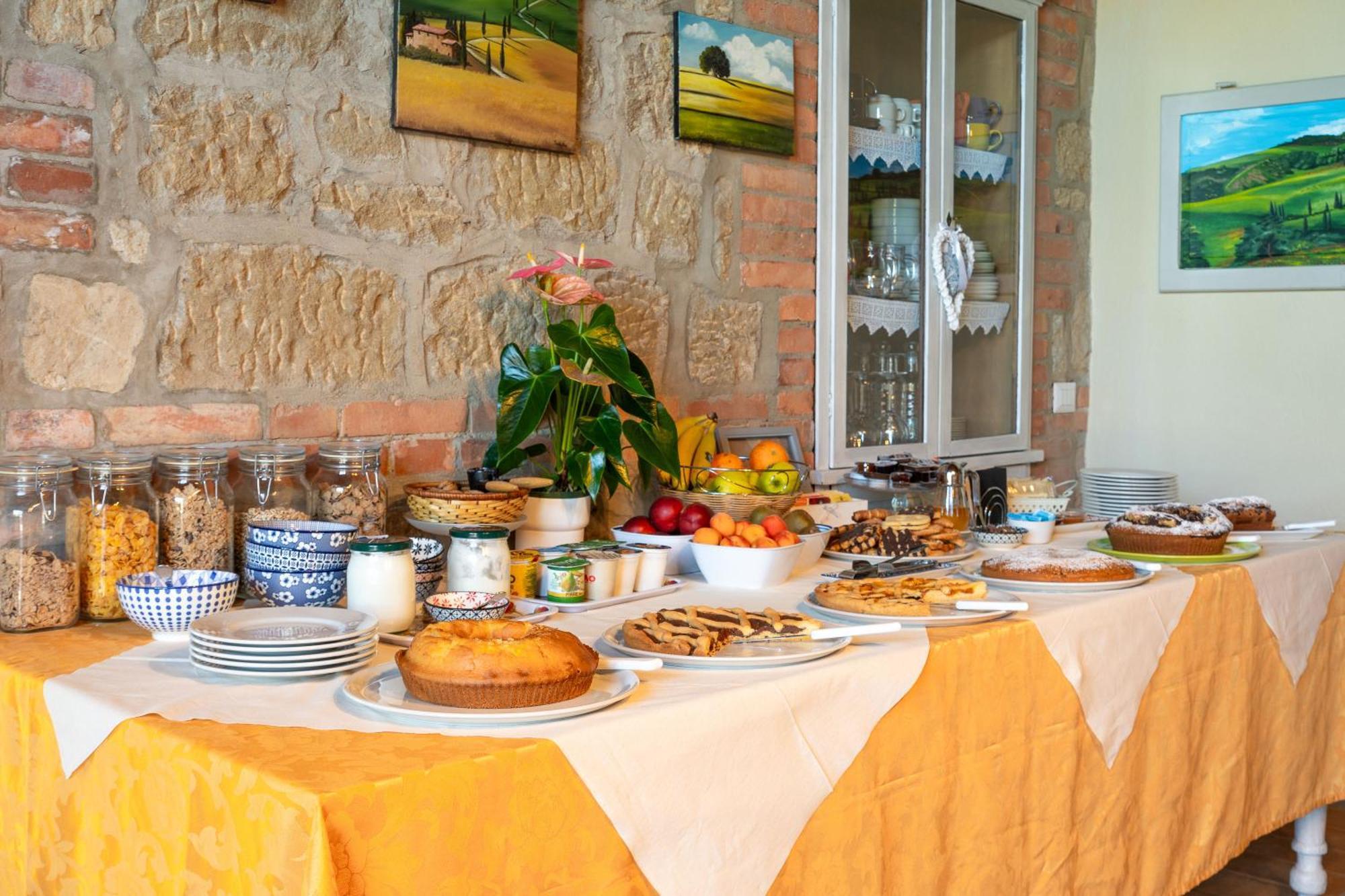 Agriturismo Palazzi Del Papa Pienza Buitenkant foto