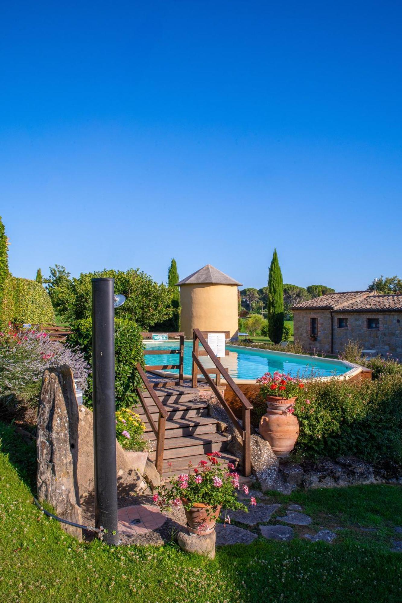 Agriturismo Palazzi Del Papa Pienza Buitenkant foto