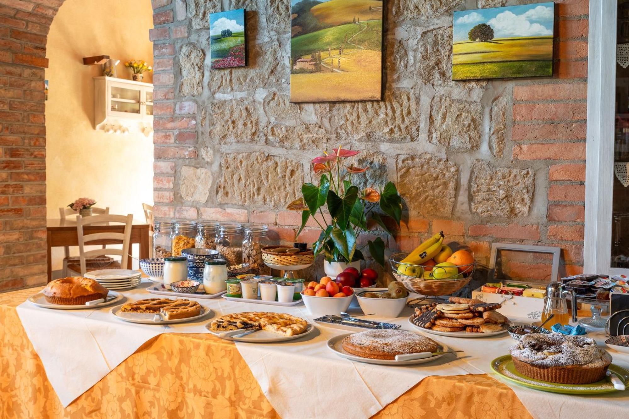 Agriturismo Palazzi Del Papa Pienza Buitenkant foto
